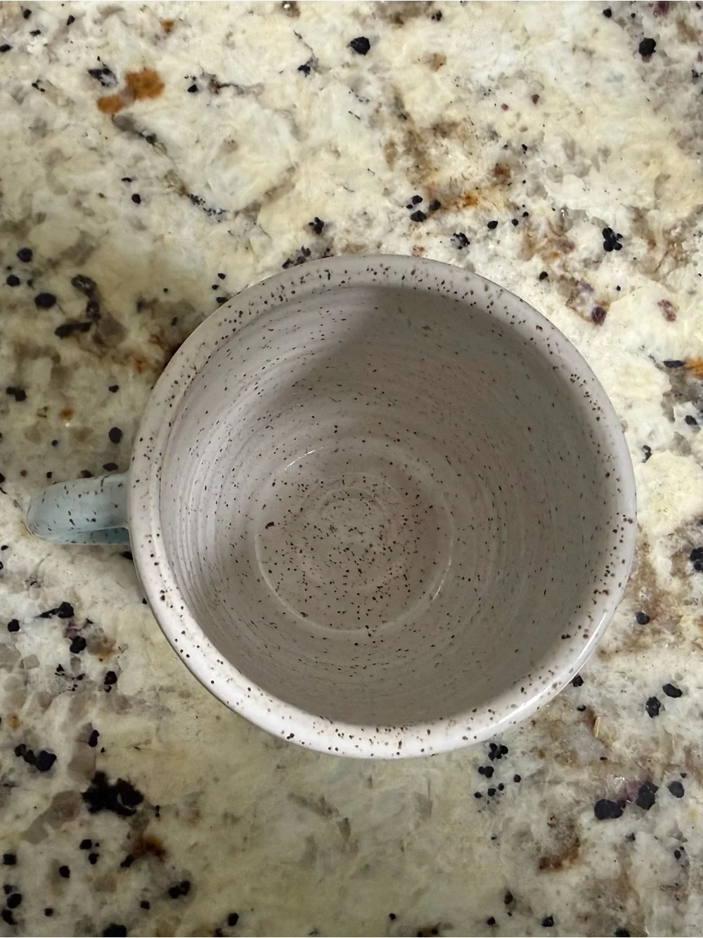 Handmade ceramic surfboard mug
